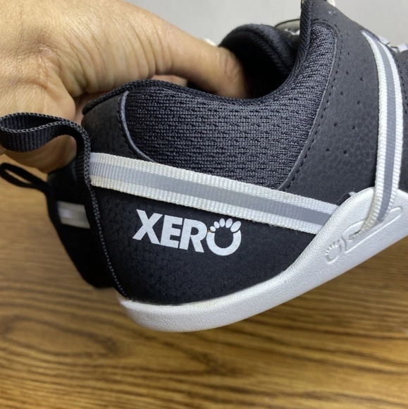 Xero Prio Barefoot Minimalist Zero Drop Black White Athletic Shoes Women Size 8 - Picture 6 of 12